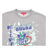 Womens Big Face Crew 6.0 Grey Heather