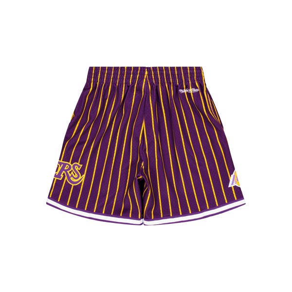 M&n City Collection Mesh Short Purple/gold