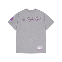 M&n City Collection S/s Tee Grey Heather