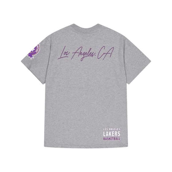 M&n City Collection S/s Tee Grey Heather