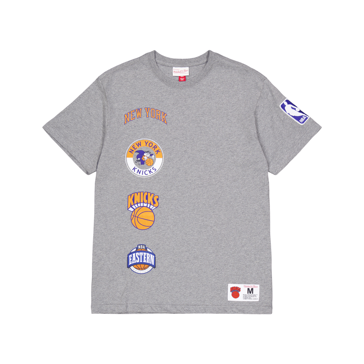 M&n City Collection S/s Tee Grey Heather