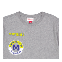 M&n City Collection S/s Tee Grey Heather