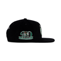 Black Cord Snapback Hwc Black