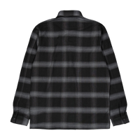 Twill Fleece Check Overshirt Beh