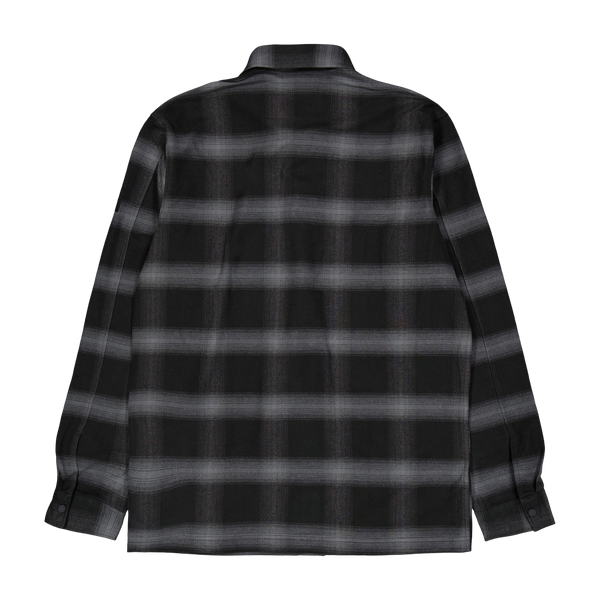 Twill Fleece Check Overshirt Beh