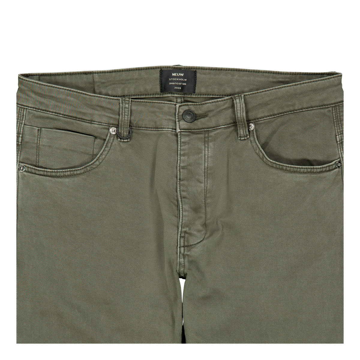 Lou Slim Twill Military