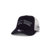 New Era Team Script Trucker Neyyan Nvywhi