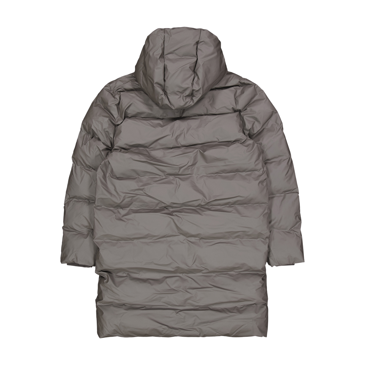 Rains Alta Long Puffer Jacket W3t4 97 Metallic