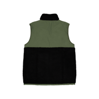 Panel Fleece Vest Zip 990