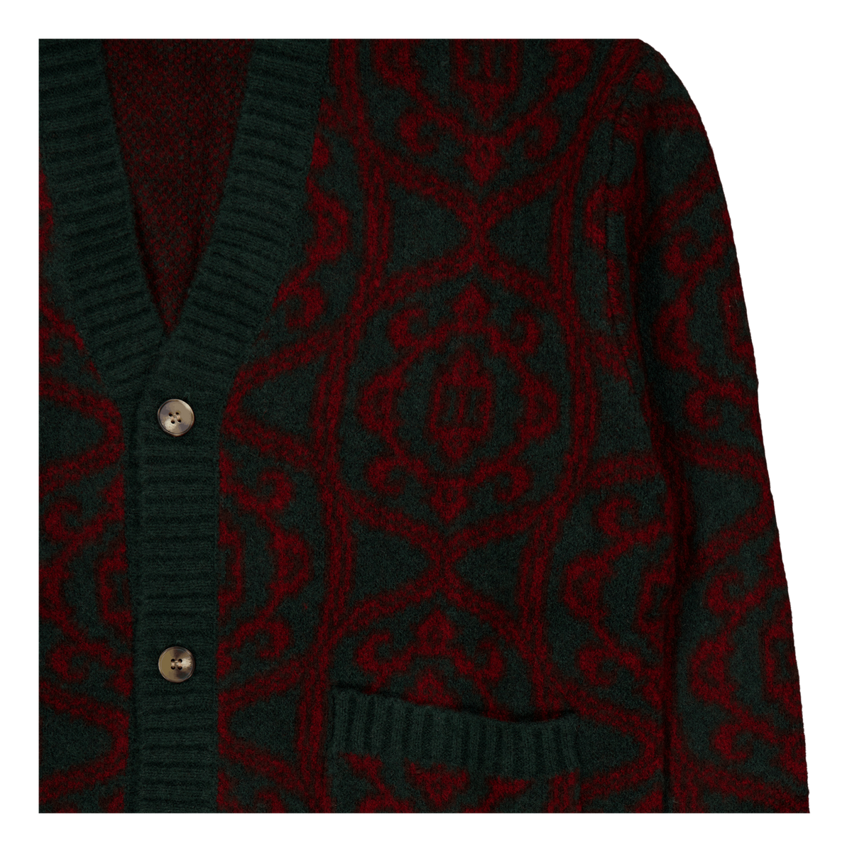 Les Deux Fillip Jacquard Cardigan