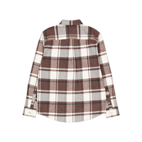 Les Deux Jeremy Flannel Shirt Dusty Teak