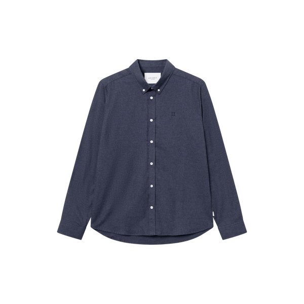 Les Deux Desert Reg Shirt Dark  Mélange