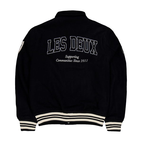 Les Deux Varsity Wool Jacket 3