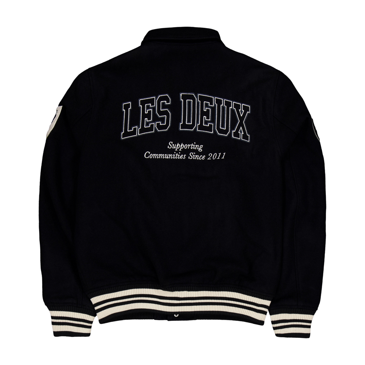 Les Deux Varsity Wool Jacket 3