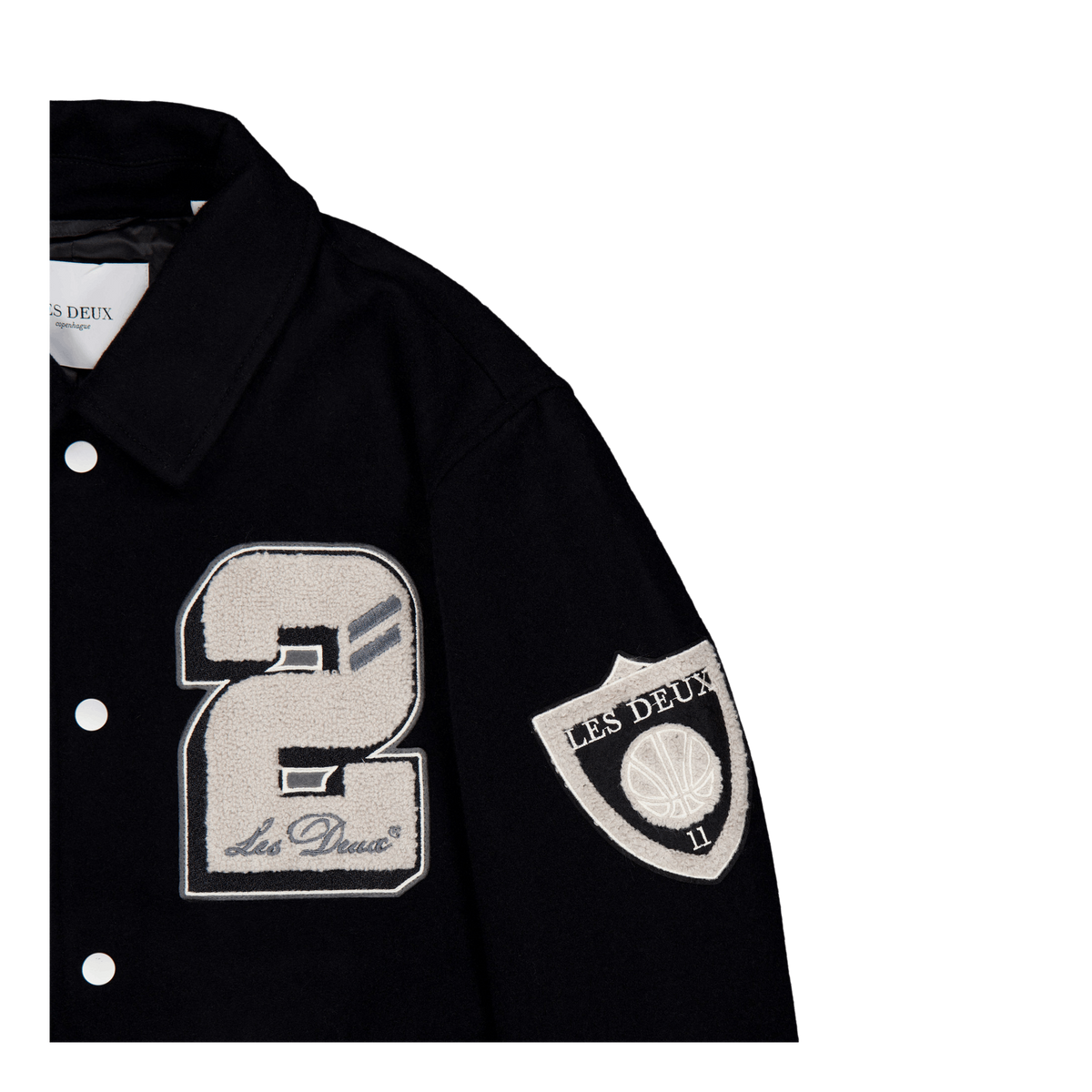 Les Deux Varsity Wool Jacket 3