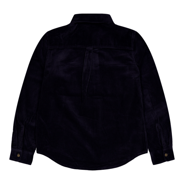 Les Deux Kody Heavy Corduroy Overshirt Dark