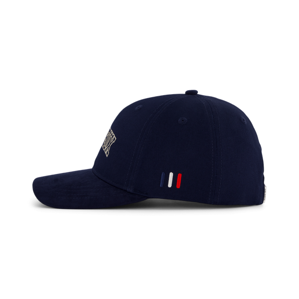Les Deux Blake Suede Baseball Cap