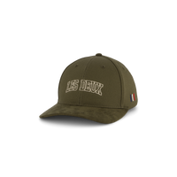 Les Deux Blake Suede Baseball Cap  Night