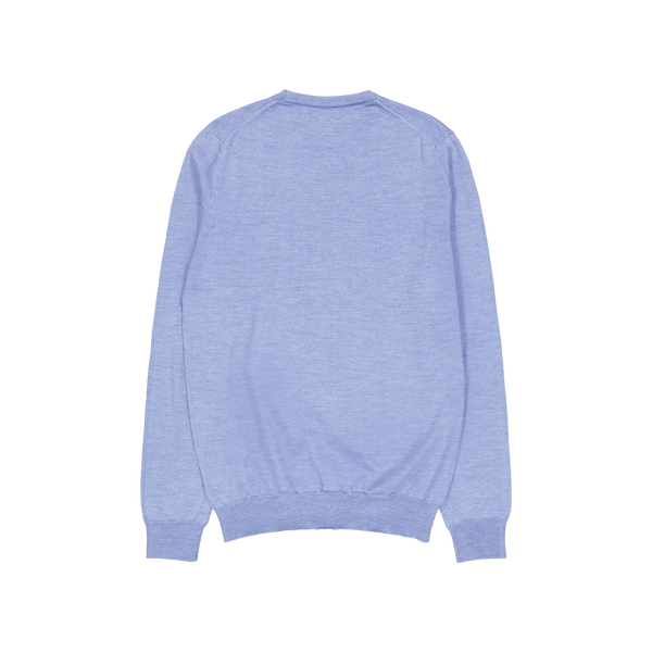 J.Lindeberg Lyle Merino Crew Neck Sweater O509 Washed Denim