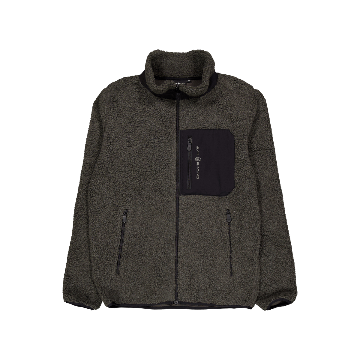 Bowman Pile Zip Jacket 972 Asphalt