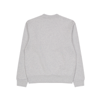 Crew Neck Sweatshirt Cca Silver Chine