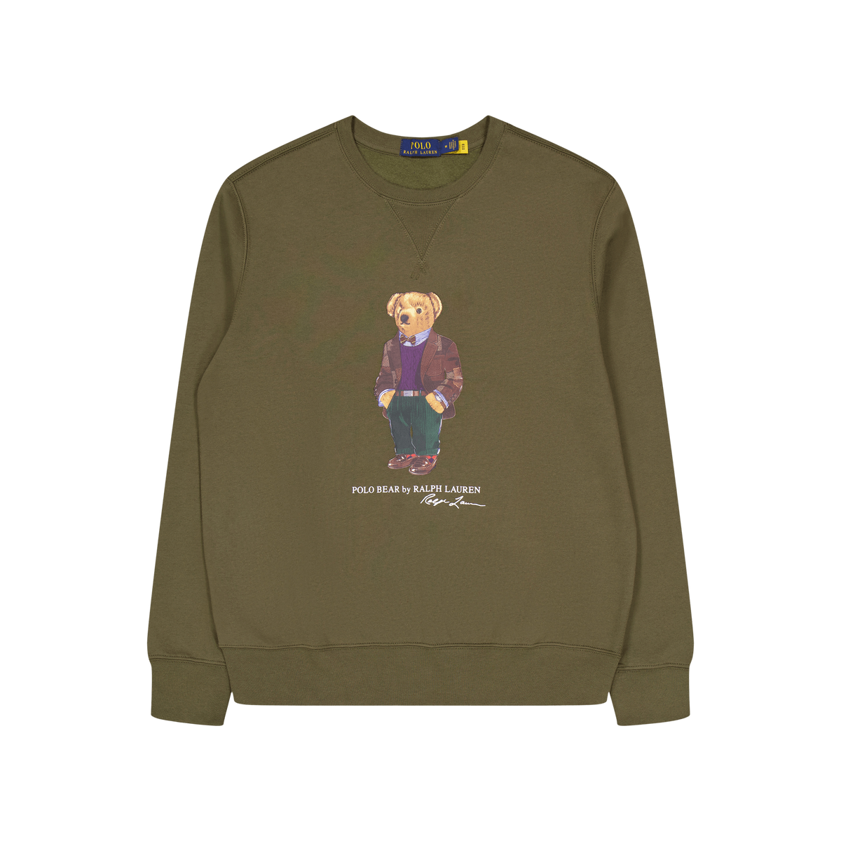 Polo Ralph Lauren Graphic Fleece-lsl-sws Fa23 Expedition Olve Hrtg Bear