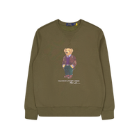 Polo Ralph Lauren Graphic Fleece-lsl-sws Fa23 Expedition Olve Hrtg Bear