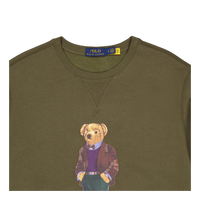 Polo Ralph Lauren Graphic Fleece-lsl-sws Fa23 Expedition Olve Hrtg Bear
