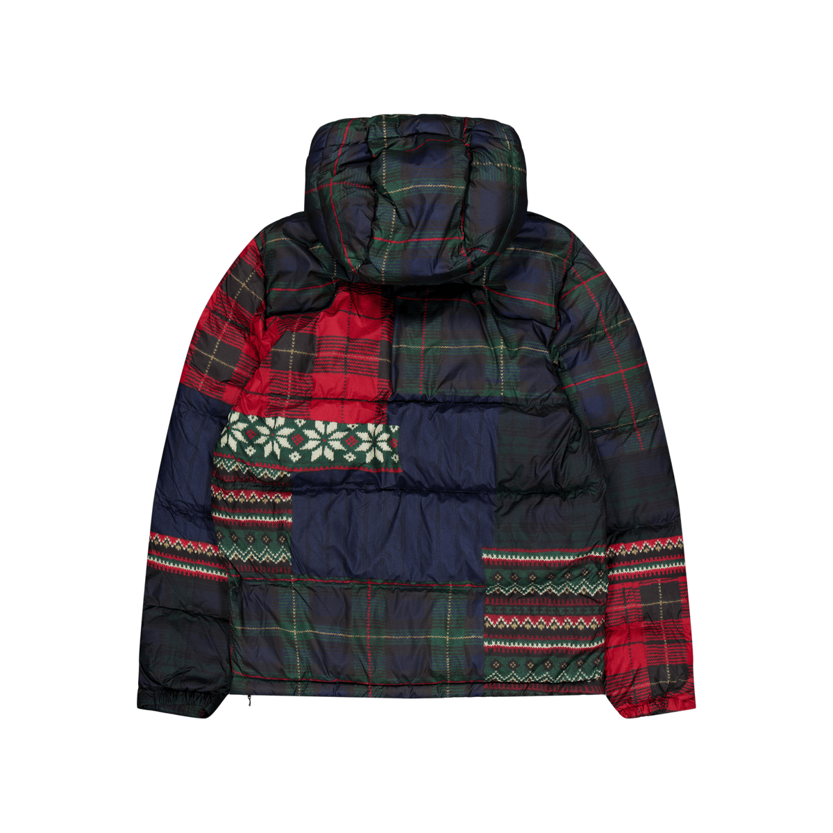 Polo Ralph Lauren Printed Water-Repellent Down Jacket Patchwork Print