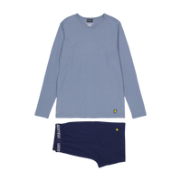 Lyle & Scott S/j Long Sleeve Tee And Lounge 9257