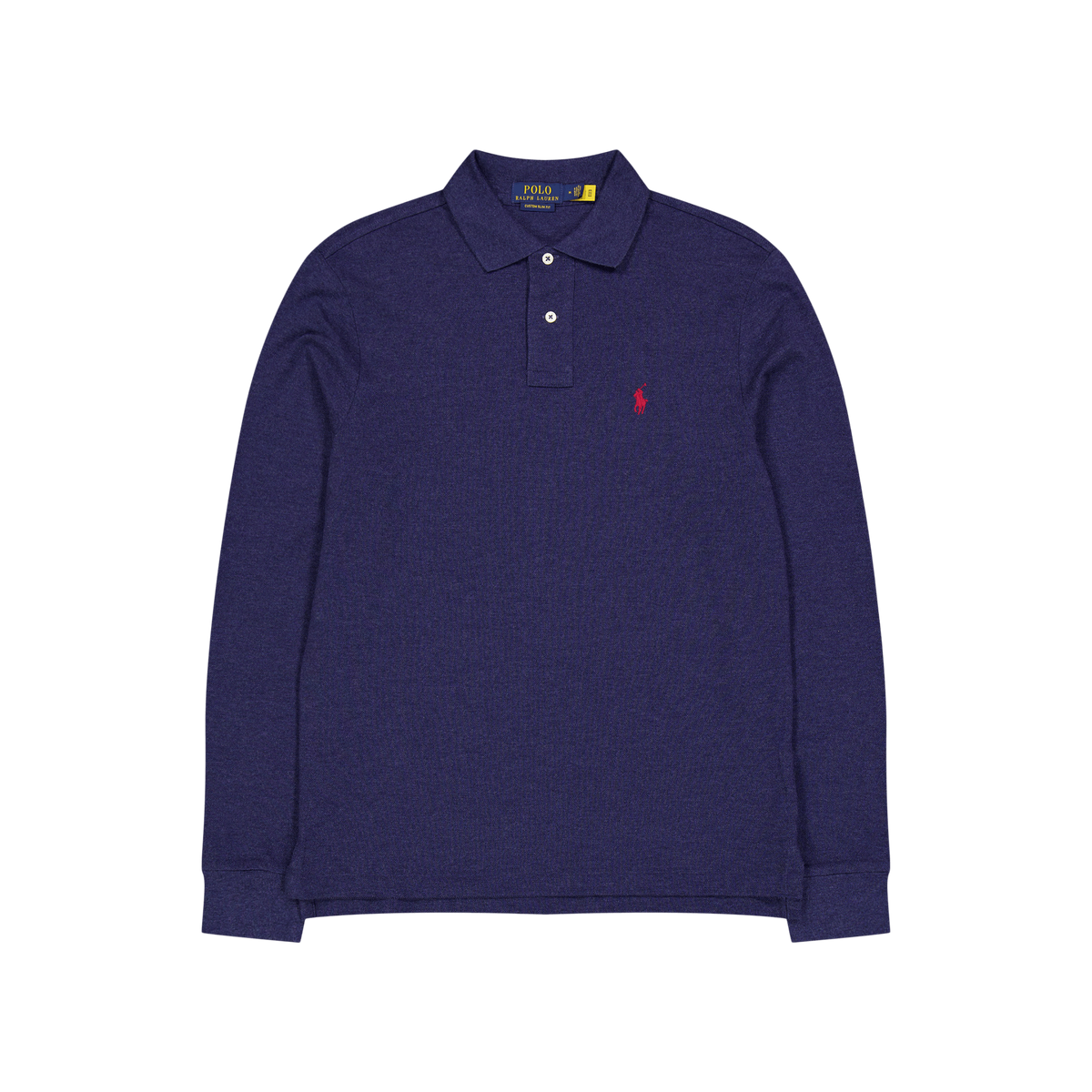 Polo Ralph Lauren Custom Slim Fit Mesh L/s Polo Spring