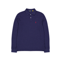 Polo Ralph Lauren Custom Slim Fit Mesh L/s Polo Spring