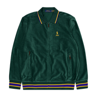 Polo Ralph Lauren Corduroy Full Zip Track Jacket 001 Moss Agate