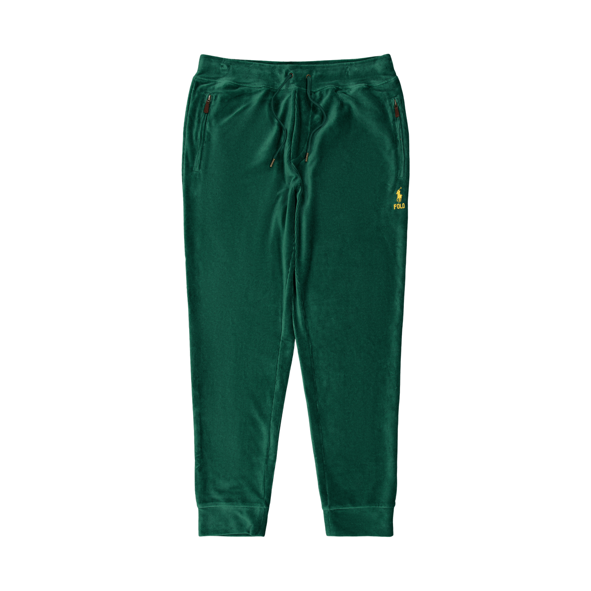 Polo Ralph Lauren Corduroy Track Pants 001 Moss Agate