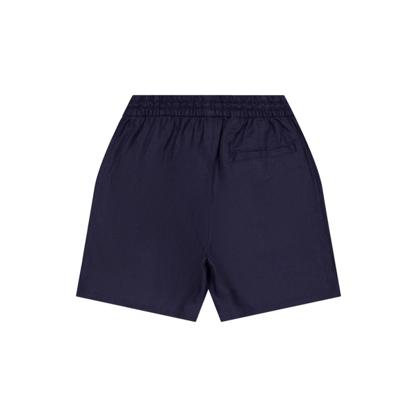 Les Deux Otto Linen Shorts Dark