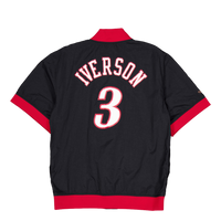 76ers Off Court Ss Name & Numb Black