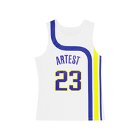 Pacers Swingman Jersey Artest White