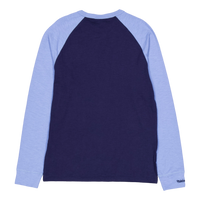 Unc Legendary Slub L/s Tee Navy/light Blue