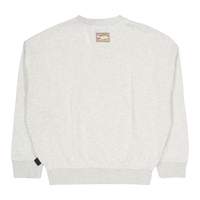 Celtics Womens Logo Lt Crew 3. Grey Heather