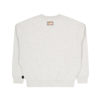 76ers Womens Logo Lt Crew 3.0 Grey Heather