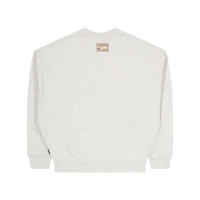 Suns Womens Logo Lt Crew 3.0 Grey Heather