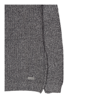 Calvin Klein Half Cardigan Mock Neck Sweat Beh