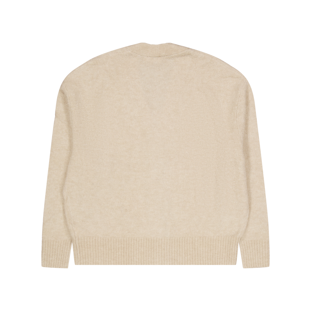 Calvin Klein Wool-blend Boucle Cardigan Pb5 - Fog