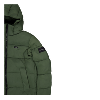 Calvin Klein Crinkle Nylon Quilt Jacket Llp - Thyme