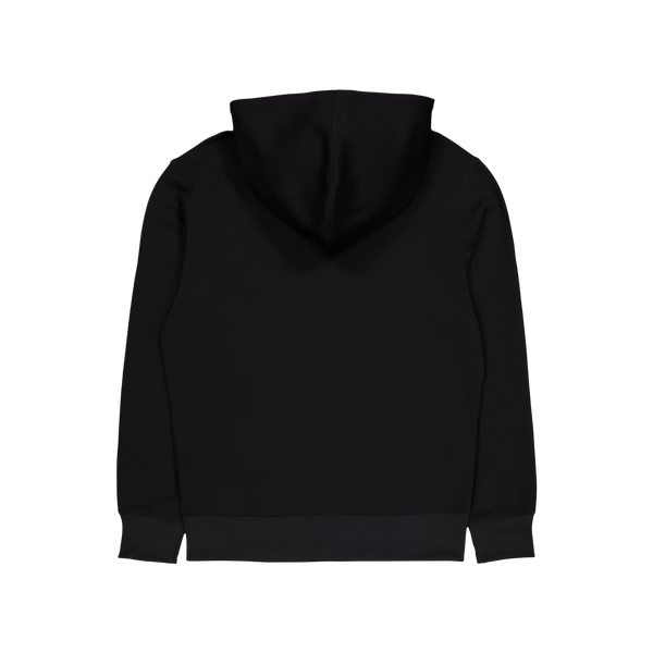 Mix Media Zip Through Hoodie Beh