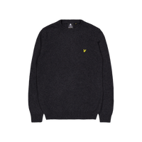 Crew Neck Lambswool Blend Jump 398  Marl