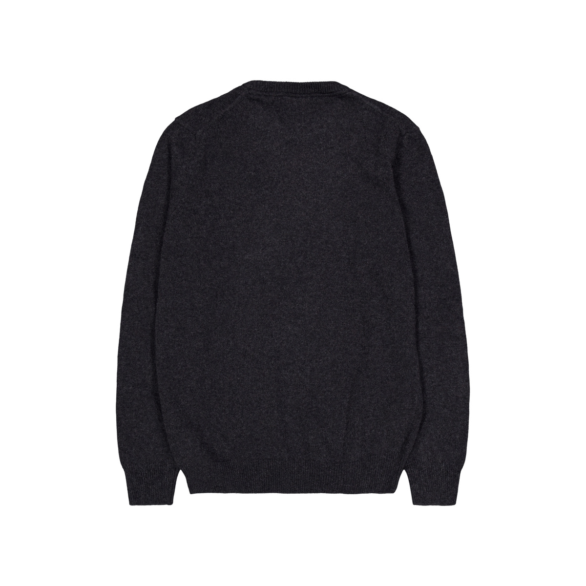 Crew Neck Lambswool Blend Jump 398  Marl