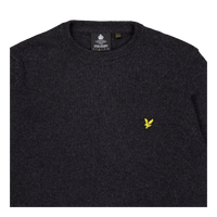 Crew Neck Lambswool Blend Jump 398  Marl