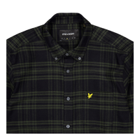 Check Flannel Shirt W995 Mountain Moss