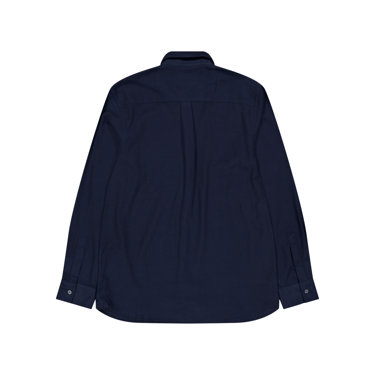 Plain Flannel Shirt Z271 Dark